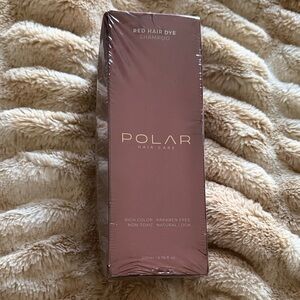 Polar Hair Care Red Hair Dye Shampoo - Dusty Rose Packaging
